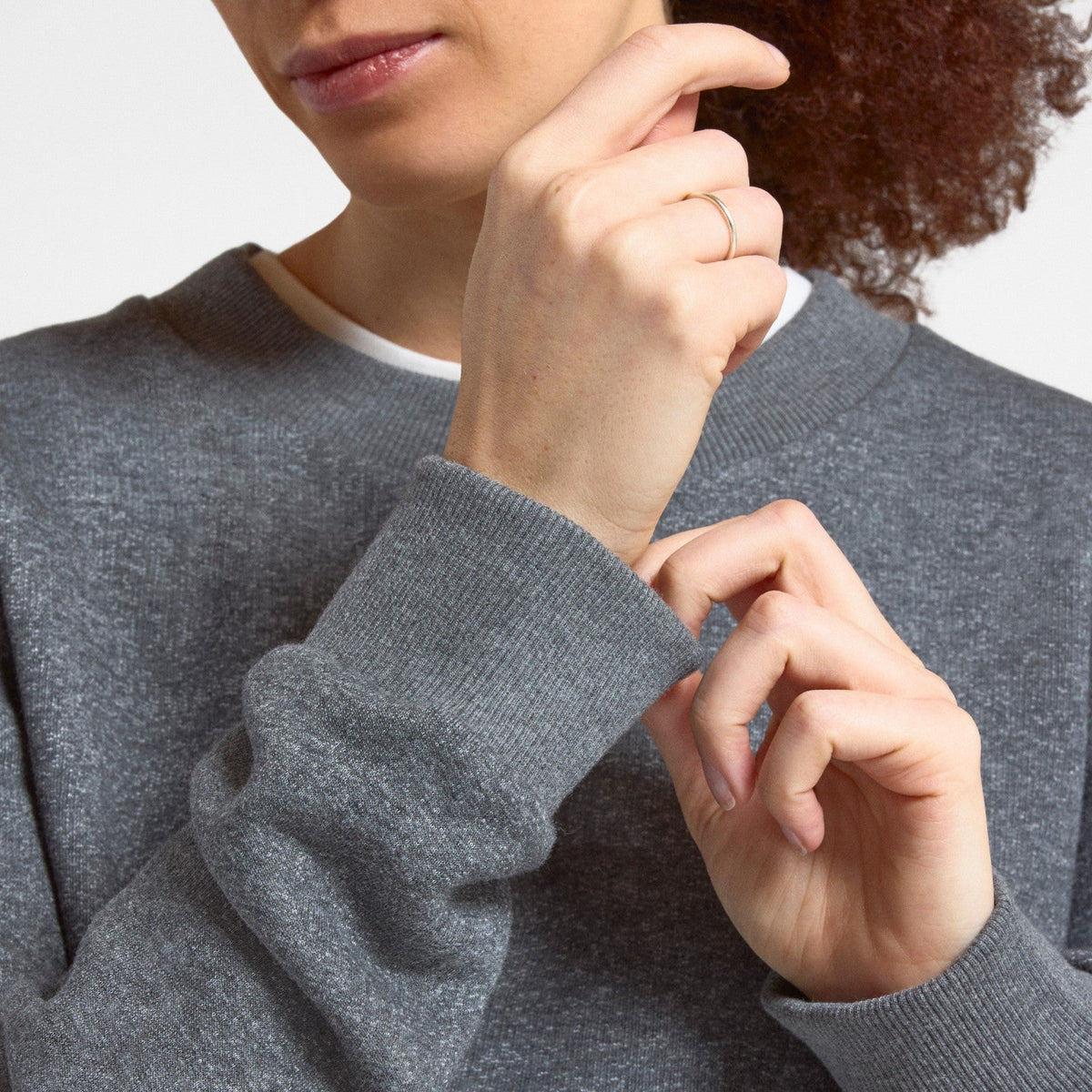 Allbirds Women's Merino Blend Sweatshirt - Natural Grey Heather