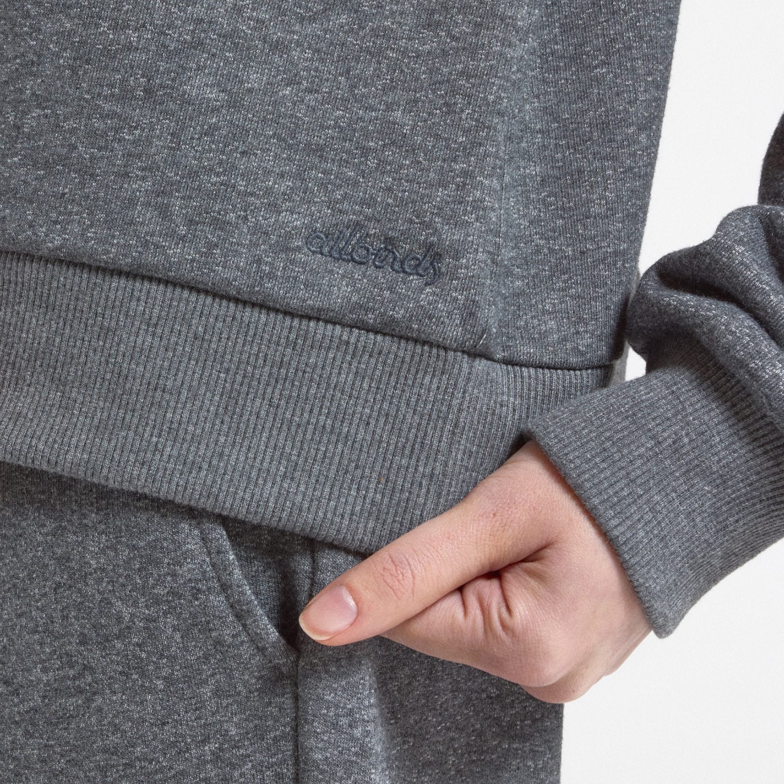 Allbirds Women's Merino Blend Sweatshirt - Natural Grey Heather