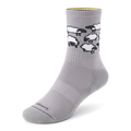 Anytime Crew Sock - Medium Grey/Blizzard (Natural Black) - Sheep