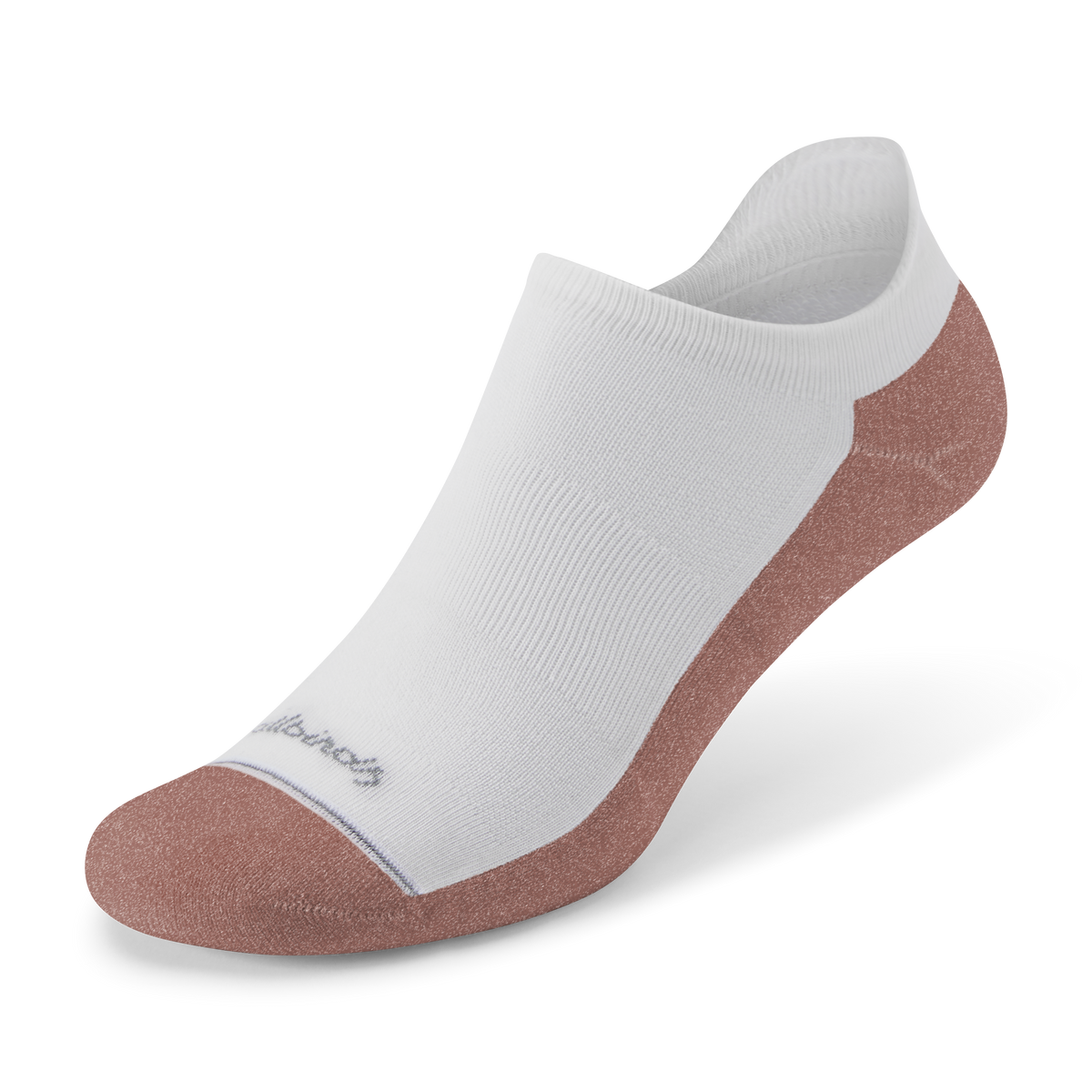 Allbirds Anytime Ankle Sock - Blizzard/Sienna Blush