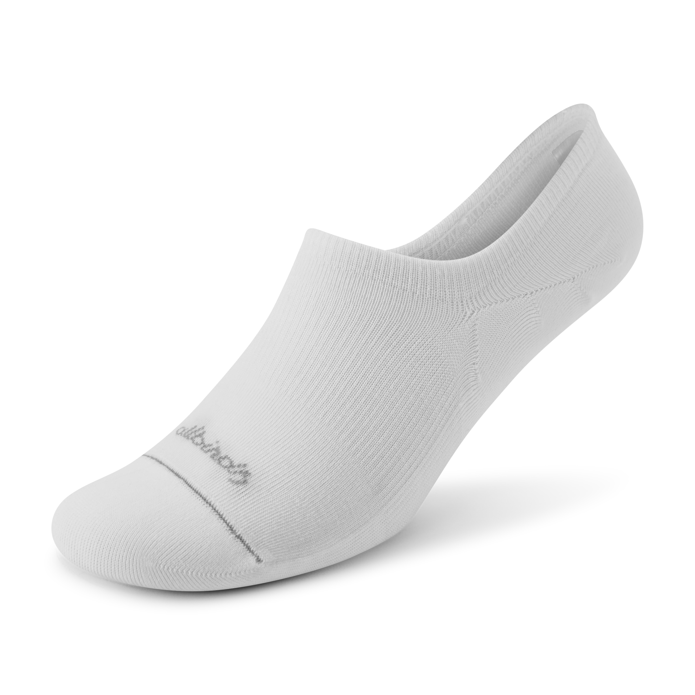 Allbirds Anytime No Show Heel Grip Sock - Blizzard