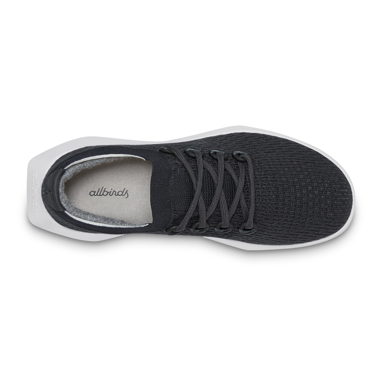 Allbirds Men's Tree Dasher 2 - Natural Black (Blizzard Sole)