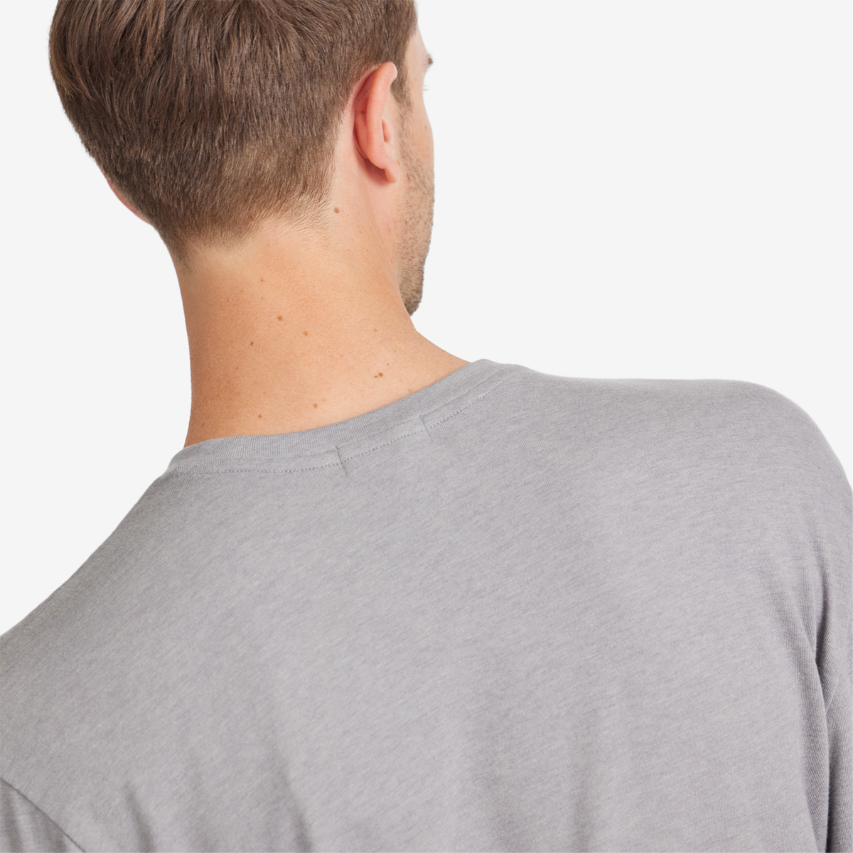 Allbirds Men's Soft Merino Long Sleeve Tee - Medium Grey