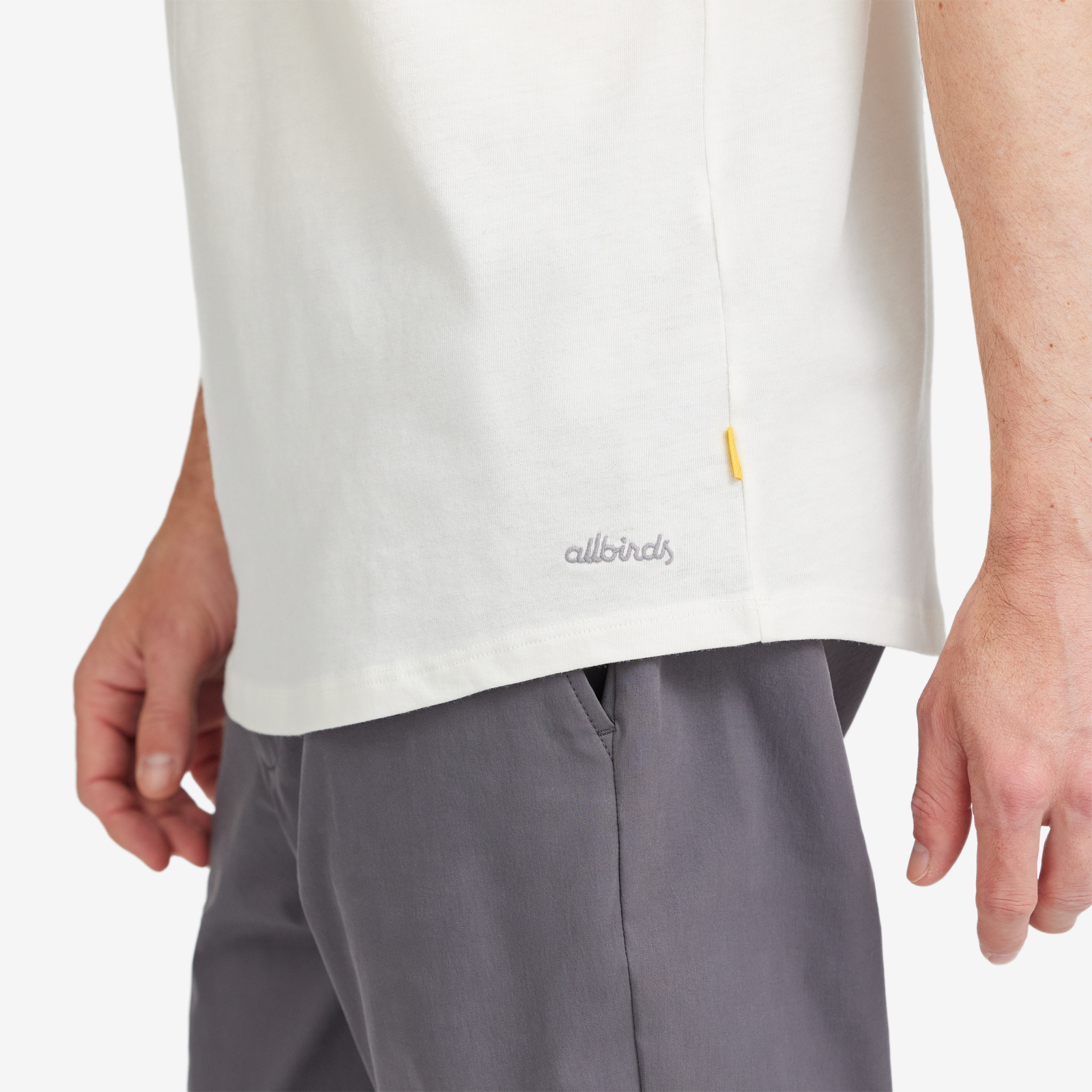 Allbirds Men's Soft Merino Tee - Natural White