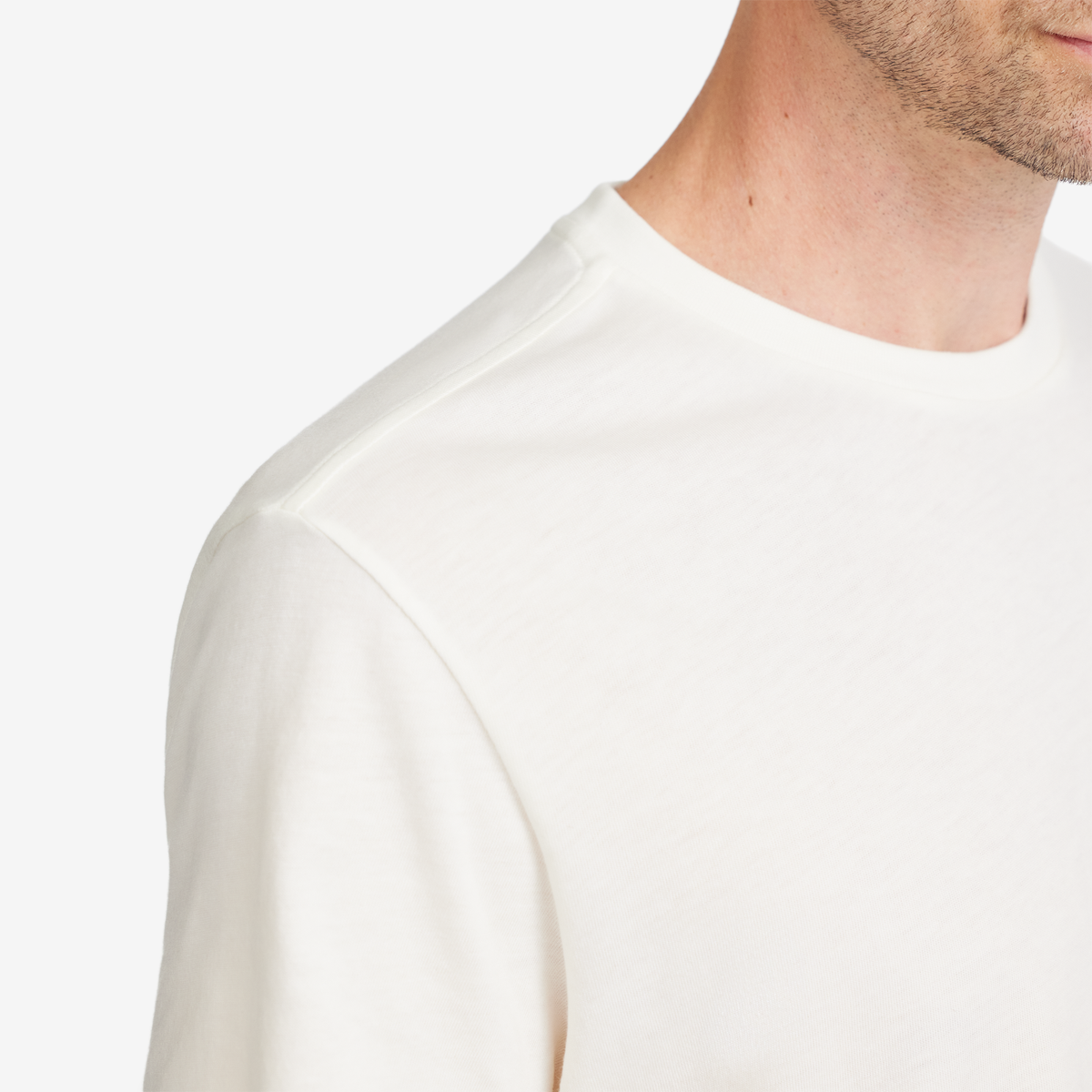 Allbirds Men's Soft Merino Tee - Natural White