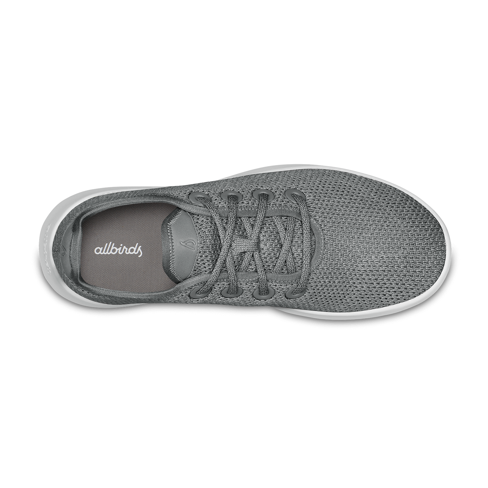 Allbirds Men's Tree Runner - Mist (White Sole)